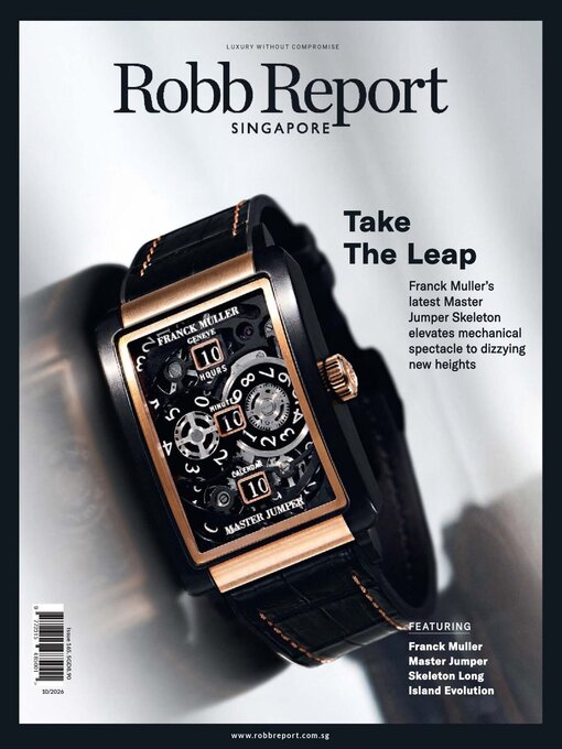 Cover image for Robb Report Singapore